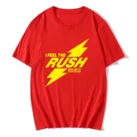 RUSH Troye Sivan T-shirt Charli Xcx sports pattern T-shirt short sleeved round neck T-shirt casual women's T-shirt printed