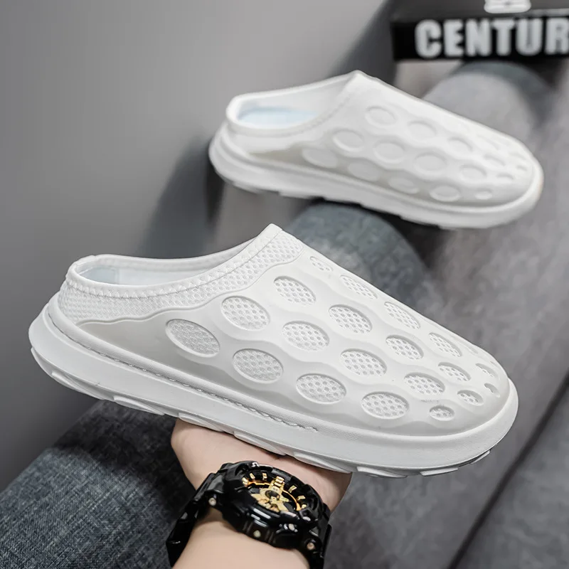 

Men's Shoes 2025 Summer Breathable Mesh Slippers Trend Soft-soled Casual Shoes for Men New Light Sneakers Men Zapatos De Hombre