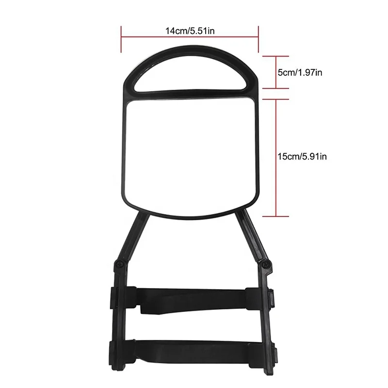 Extended Car Rearview Mirror, Reverse Mirror, Adjustable Angle