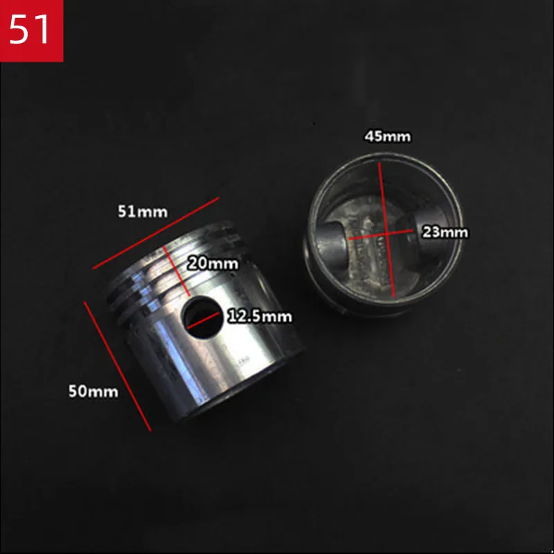 Air Compressor Accessories Cylinder Air Pump Piston 51mm