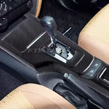 適用於豐田Fortuner 2016-2025的汽車換檔面板蓋板,ABS碳纖維內飾,中控台換檔面板蓋板貼紙 10 最佳銷售 碳纖維豐田Fortuner - №10