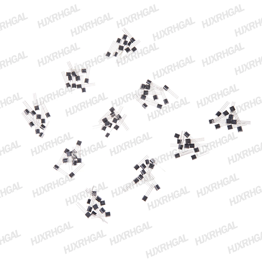 BC337 BC327 2N2222 2N2907 2N3904 2N3906 S8050 S8550 A1015 C1815 10Values x10pcs=100 Transistors set Pack Transistor kit (TO-92)