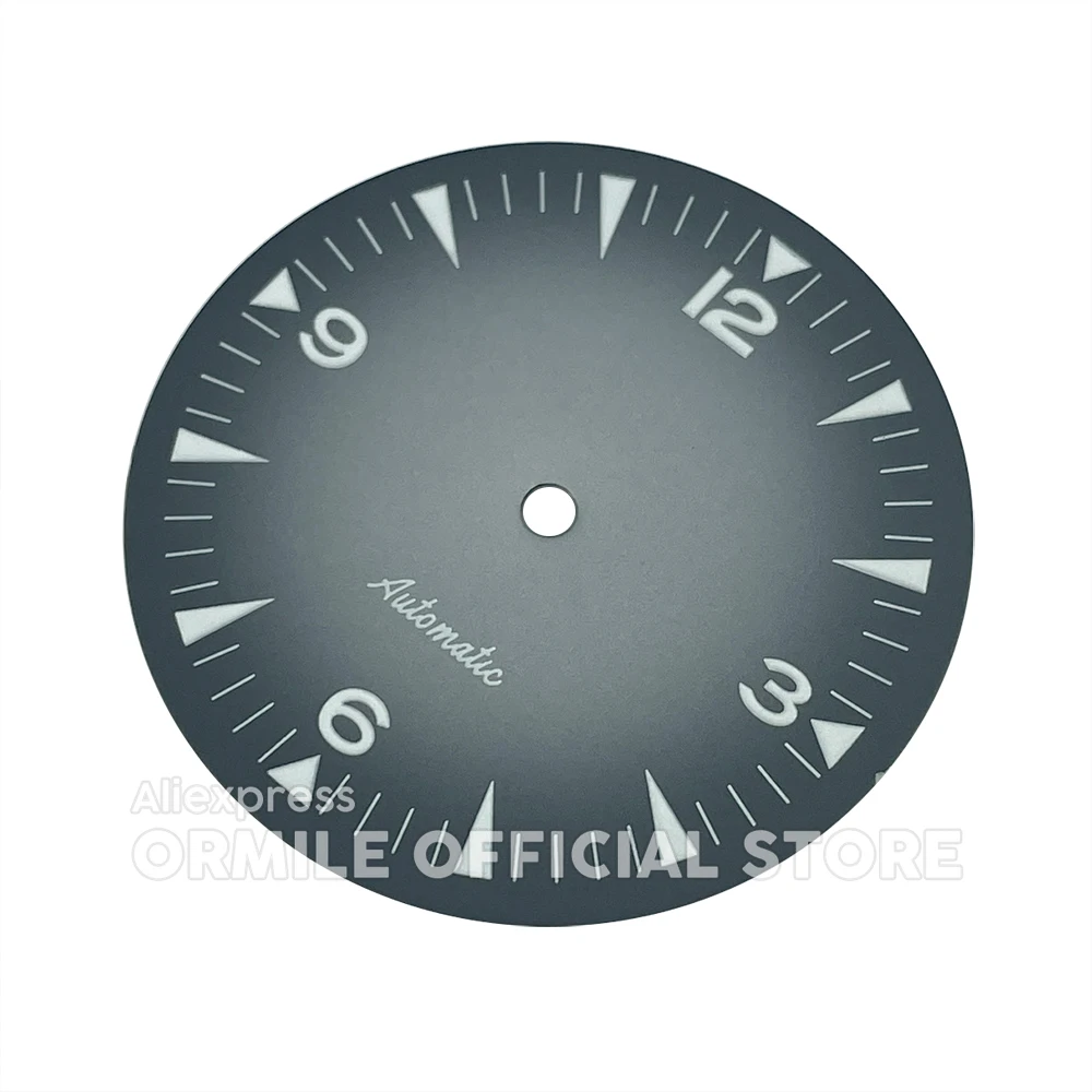 Gradient Color 31mm Sterile Watch Dial Parts Compatible with NH38A NH35A Rail Master Homage
