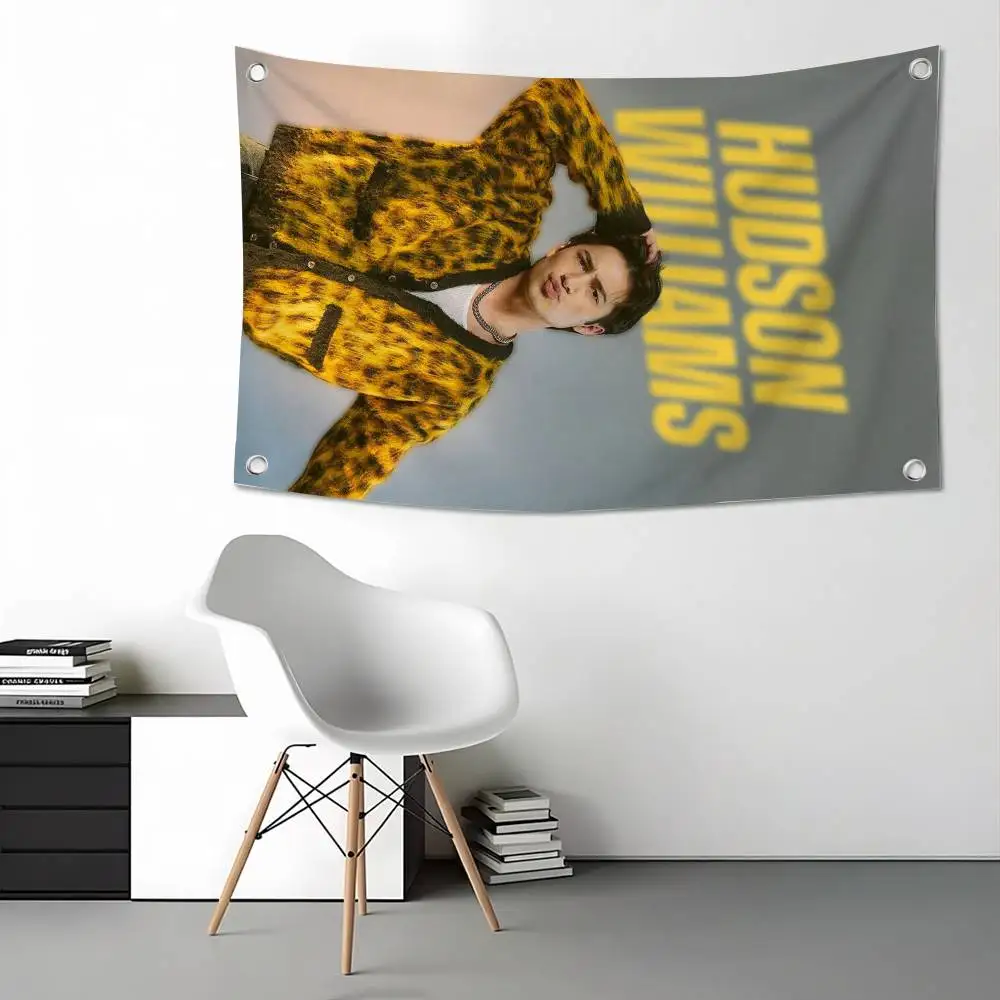H-Hudson W-Williams S-Shane Hollander Flags Wall Hanging Tapestry Outdoor Garage Room Decorative flag Background Blanket
