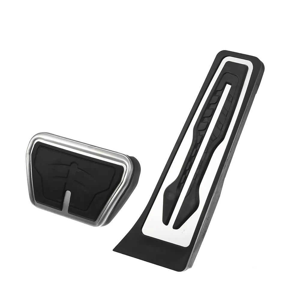 Gaspedal- und Bremspedal-Abdeckungs-Set für BMW X3 X4 X5 X6 2 3 4 5 6 7 Serie G20 F30 G30 G11 G01 G02 G05 Metallgummi