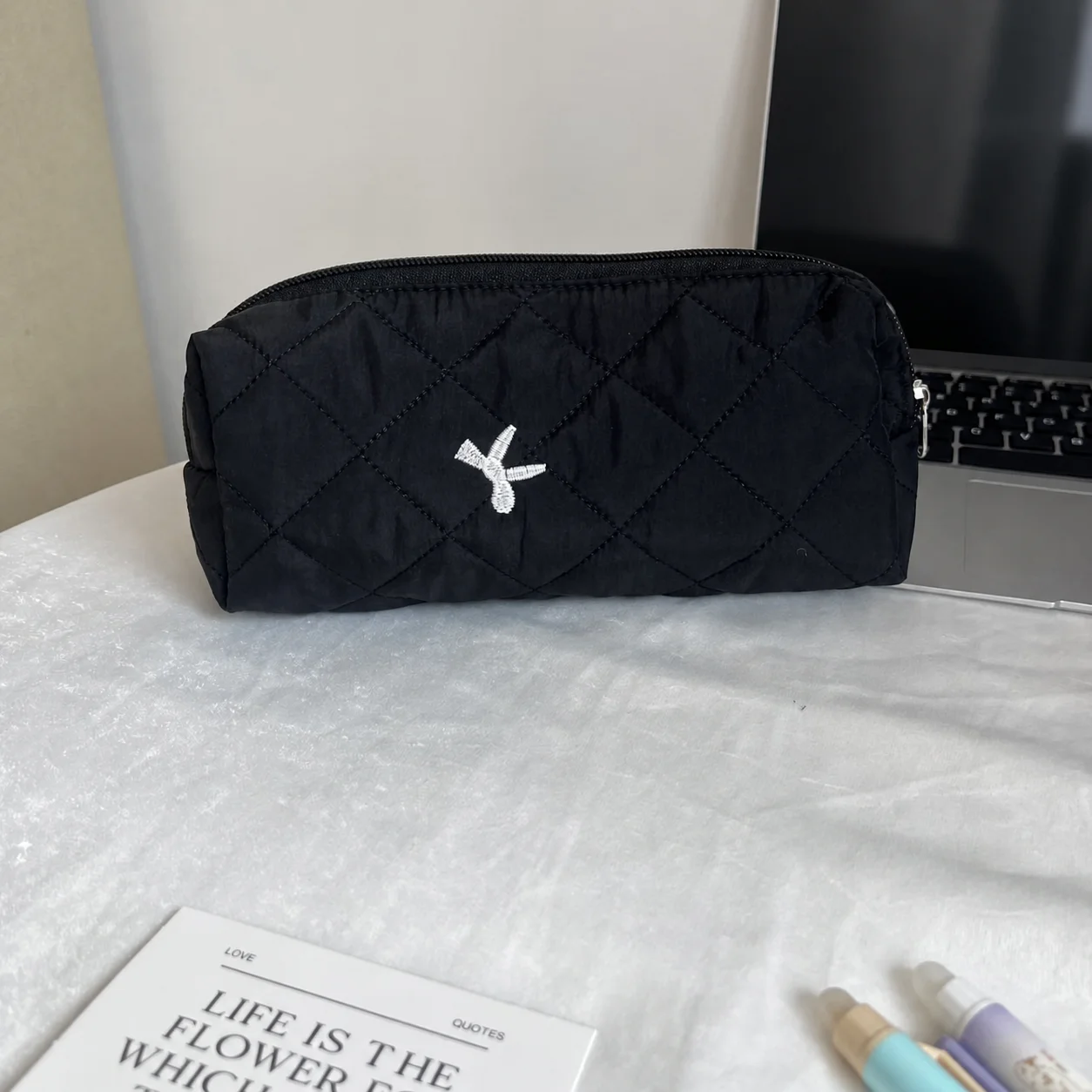 Zipper Pencil Pouch Multi-Style Student Pencil Bag Large Capacity Pencil Bag Fabric For Small Item Storage School Stationery