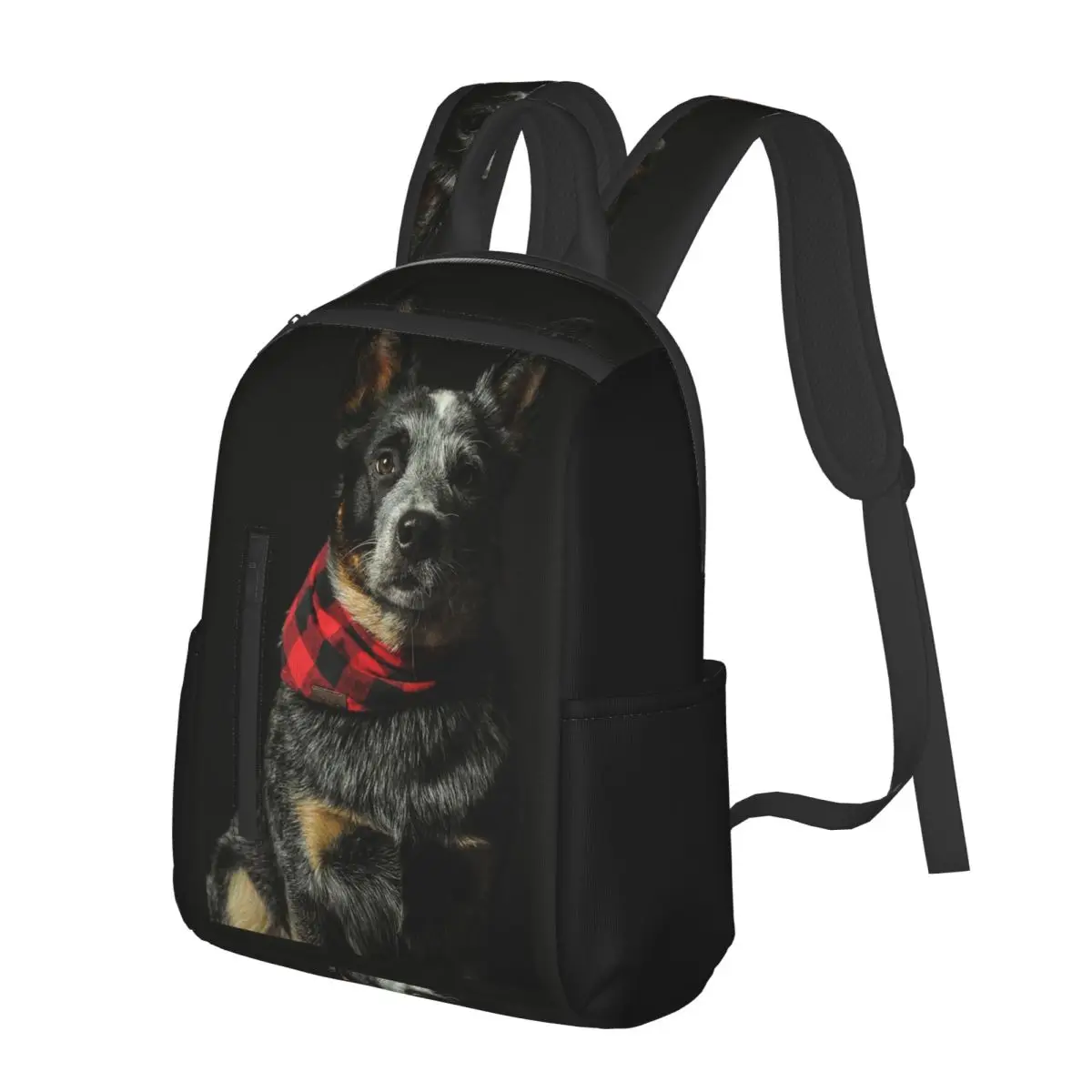 

Australian Cattle Dog Student Backpack School Bag Hiking Travel Daypack for Men Women Bookbag Shoulder Bags