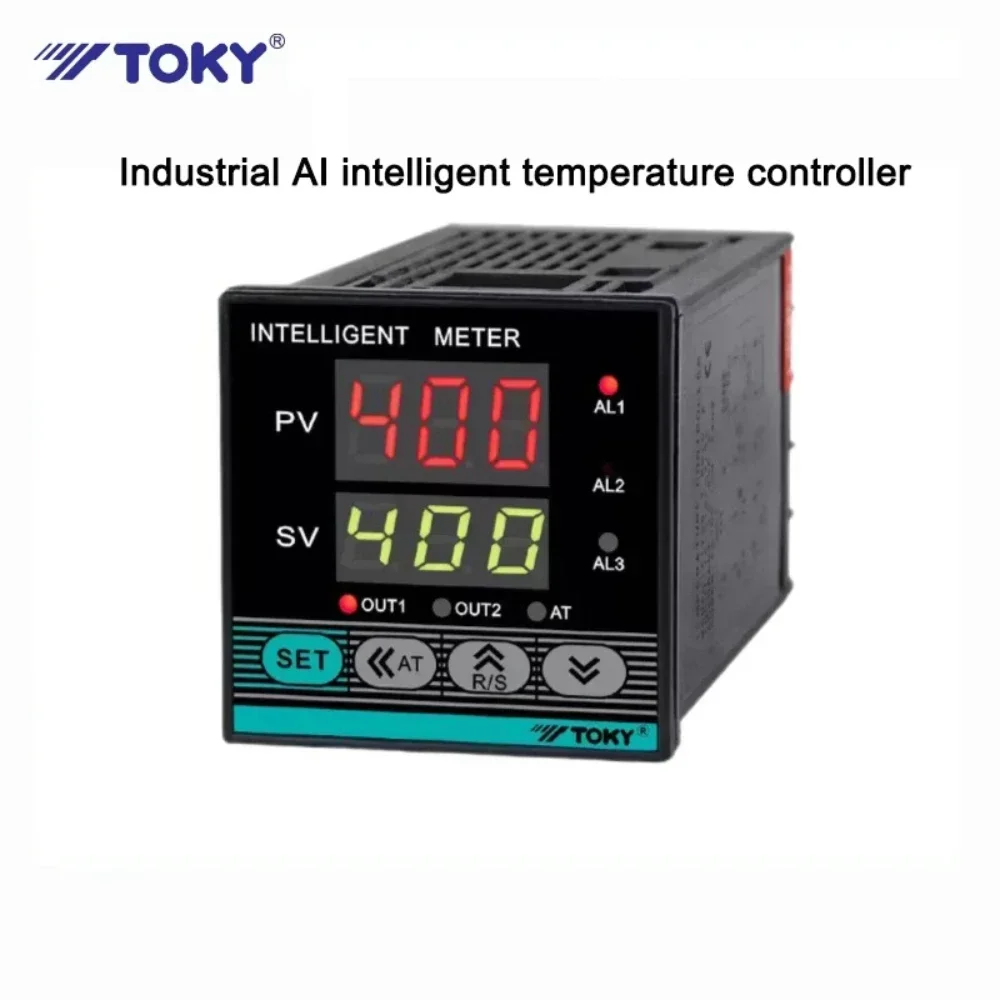 Toky Temperature Controller AI108 PID Digital Industrial Instrument AI108-4-RB10-R AI108-6-RB10-R AI108-4-RB10-T AI108-6-RB10-T