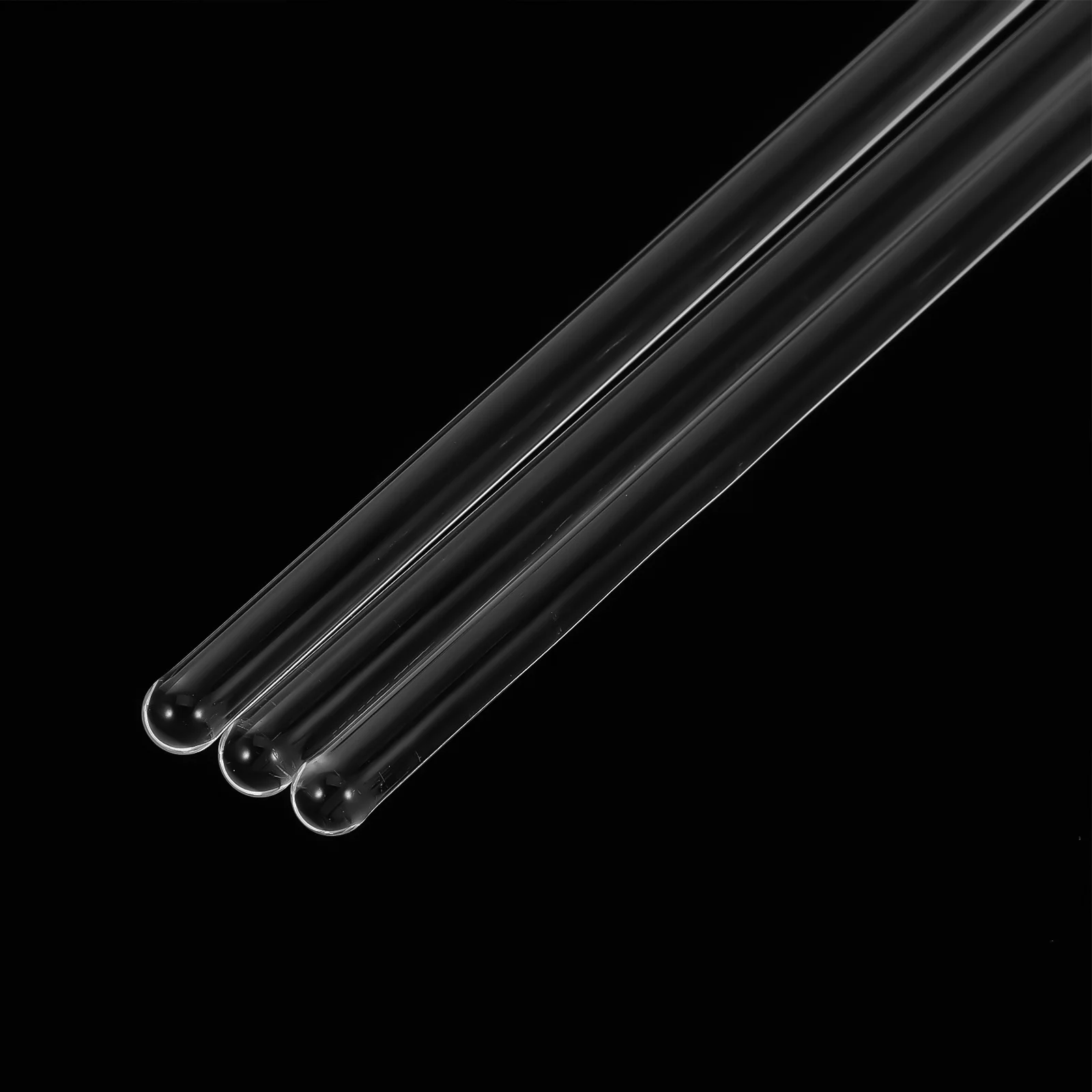 

3 Pcs Cocktail Glass Stirring Rod Laboratory Transparent Tools Buret Mixer Stirrer for Use
