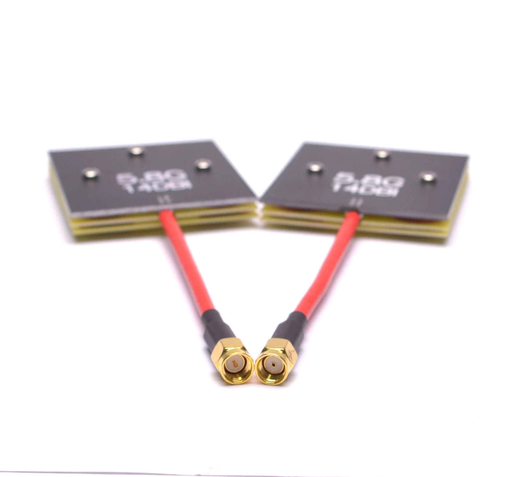 FPV 5,8 G 5,8 GHz 14 dBi High Gain Directional Patch Antenne für Phantom RC832 RC805 Empfänger QAV250 F450 Quadcopter (SAM RP-SMA)