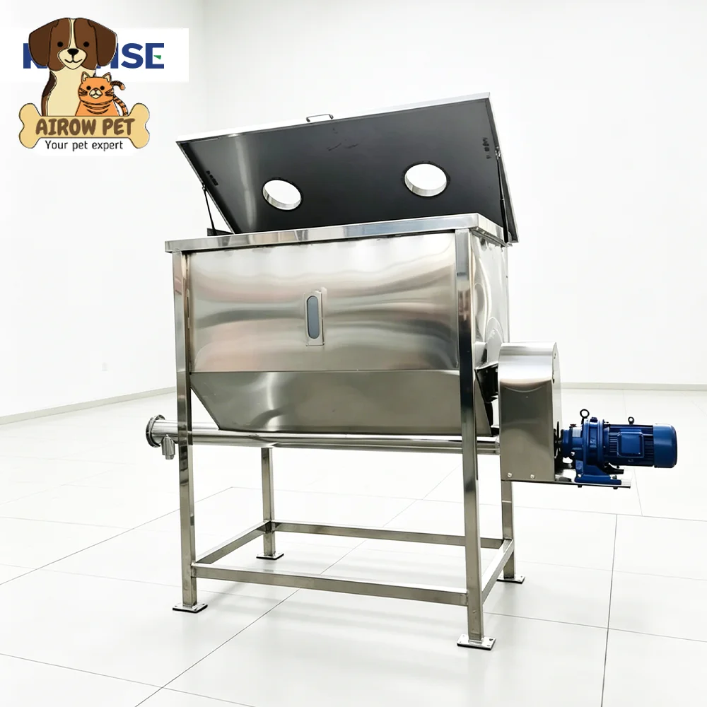 AIROW Feed Mixer for Pellet Production, Corn Powder, Bran and Premix Material Preparation