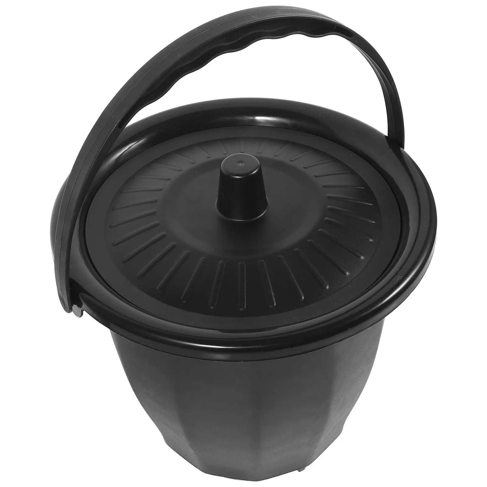 وعاء غرفة الكبار المحمول، مبصقة بلاستيكية متينة لكبار السن، دلو البول، قابل لإعادة الاستخدام، خفيف الوزن وعملي #5