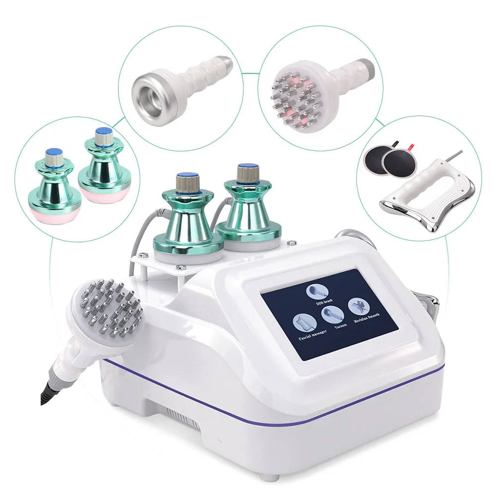 4 in 1 EMS Microcurrent Meridian Machine Microcurrent therapy dredging moxibustion scraping Cupping Body Massage With Heating