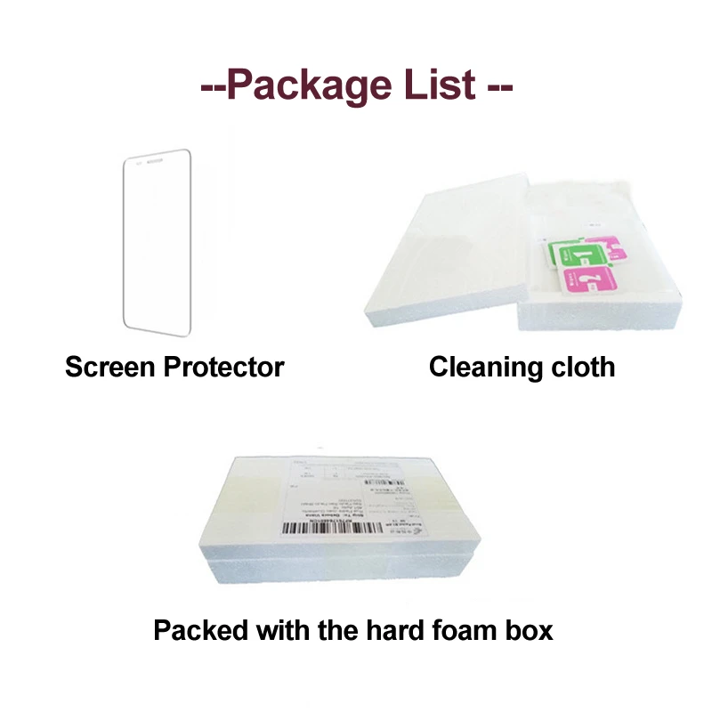 3Pcs Tempered Glass For Xiaomi Poco F5 X6 M6 Pro C65 X5 F4 C51 M5 M5S X4 GT M4 F3 Mi A2 Lite Protective Phone Screen Protector