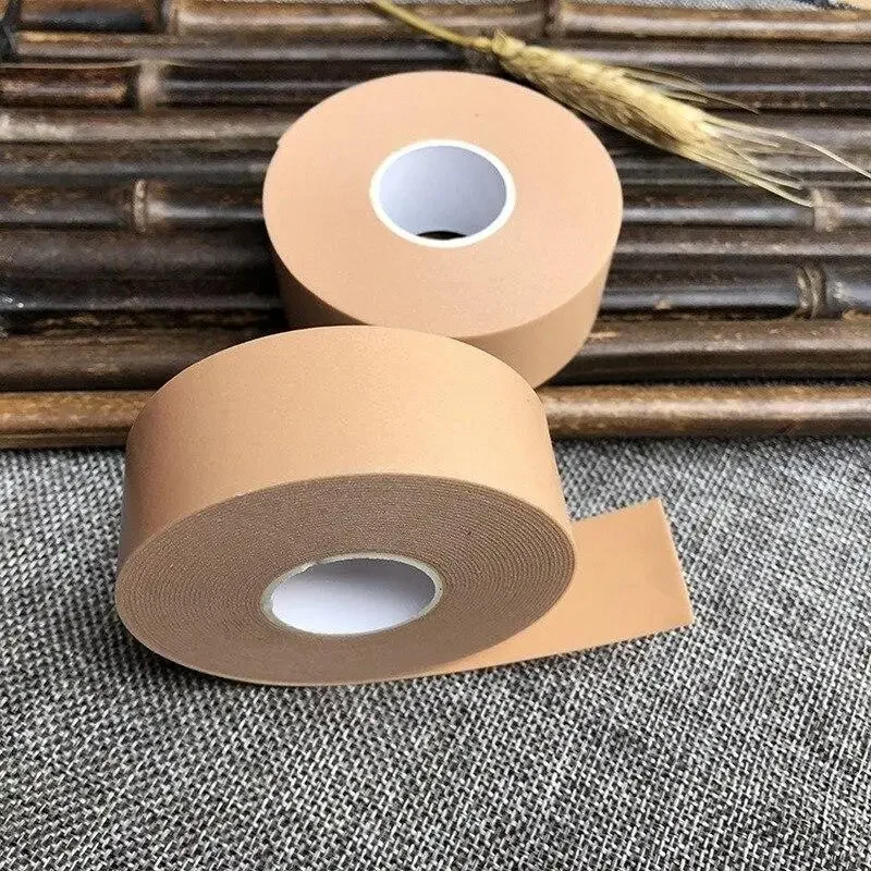 1 rolo 2.5cm * 4.5m atadura borracha fita de gesso auto-adesivo à prova dwaterproof água calcanhar adesivo pé almofada