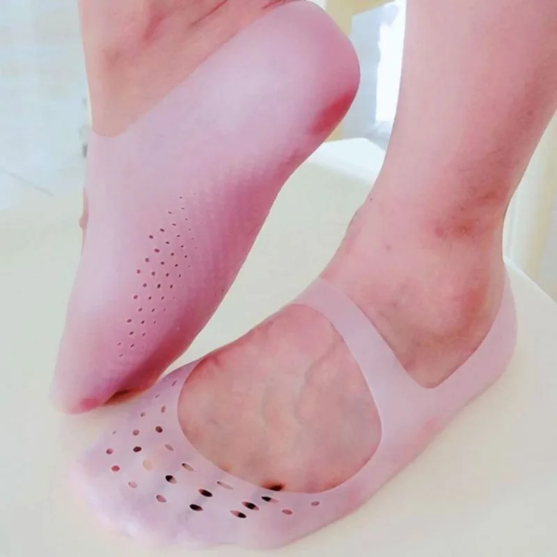 

Silicone Anti-heel Dry Cracked Waterproof Socks Women's Heel Moisturizing Cover Cocoon Removal Foot Guard Breathable Belt Socks