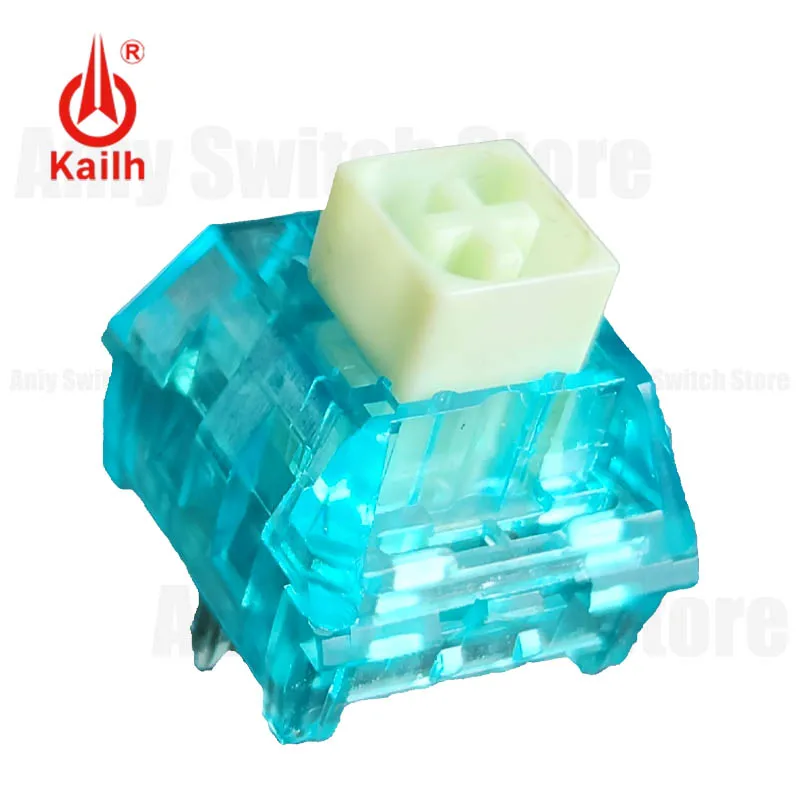 Kailh caixa verão pro switch clicky tátil som interruptores teclado mecânico mx switch fábrica lubrificado diy kit de jogos acessórios