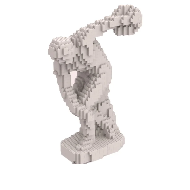 1498 PCS Famous Character Posture Modular MOC Creative Building Blocks Model DIY Assembly Adult Toy Birthday Christmas Gift 2025