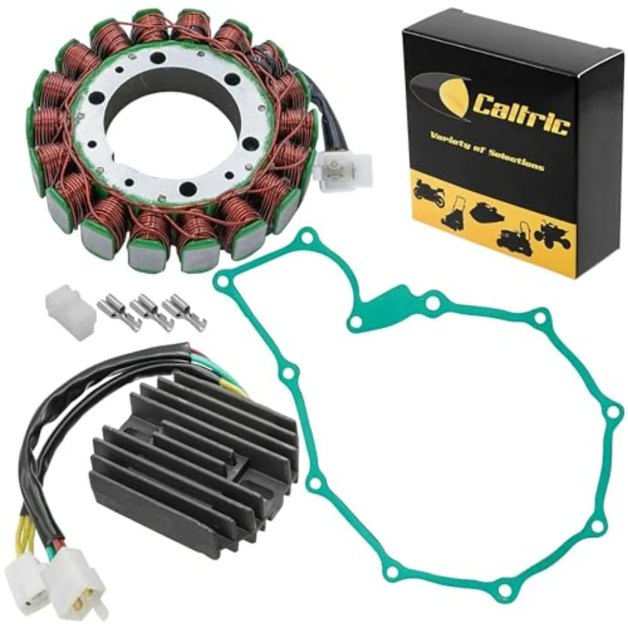 

Stator Gasket Regulator Set Compatible with Honda VT600CD Shadow 600 Vlx Deluxe 19931998 Motorcycle Electrical System Upgrade f