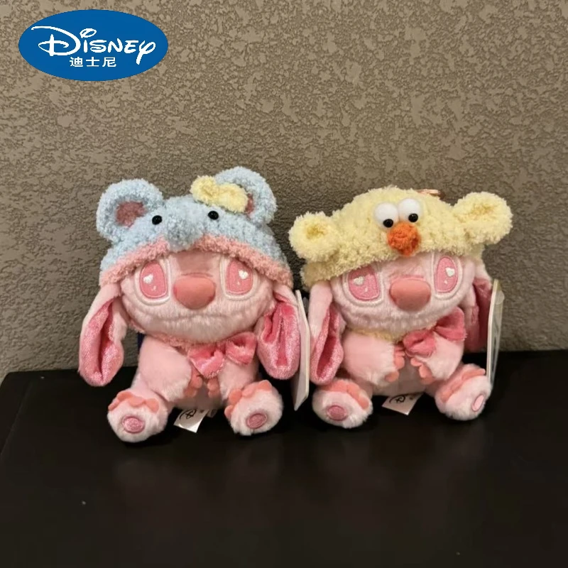 

Натуральная розовая строчка Диснея, милая сумка, украшения, плюшевая кукла, брелок, украшения, лучшие подарки на день рождения для девочек, рождественские подарки