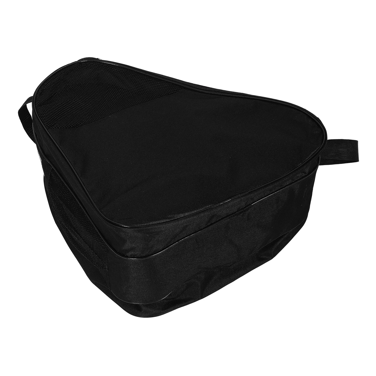 Bolsa elegante para patins, 3 camadas, grande capacidade, organizador de patins, ergonômica, leve, multifuncional, mochila de ombro para