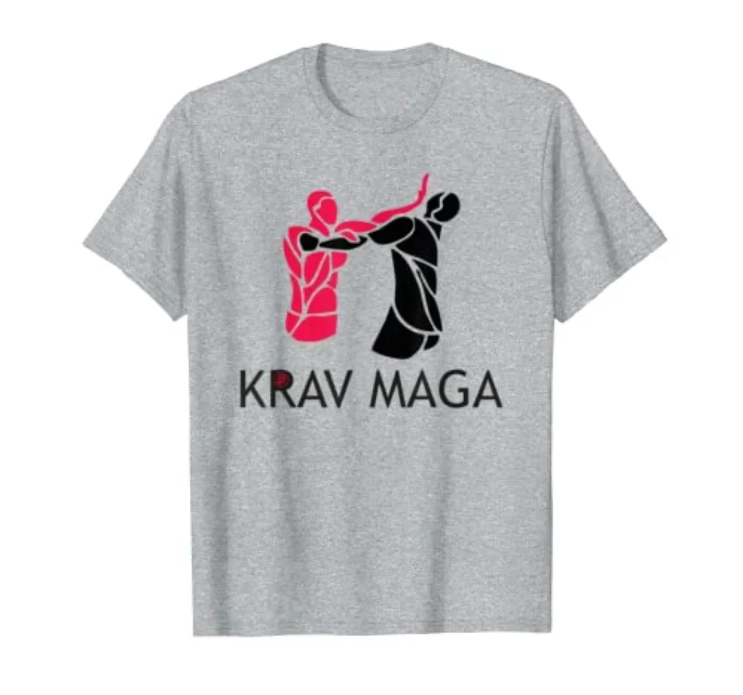 Krav Maga Israeli Defense Combat Men T-Shirt Short Sleeve Casual Cotton O-Neck Summer T Shirt
