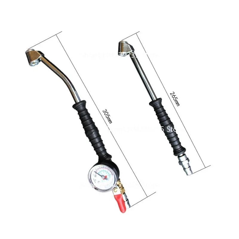 

Car Tire Inflation Rod Inflation Nozzle Rotary Air Chuck Inflator Gauge Air Hose Repair Tools