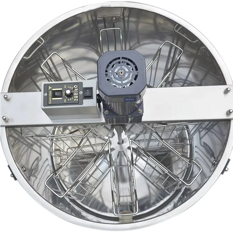 2026 New Automatic 8-Frame Stainless Steel Electric Honey Extractor - Professional Beekeeping Honey Processing Equipment