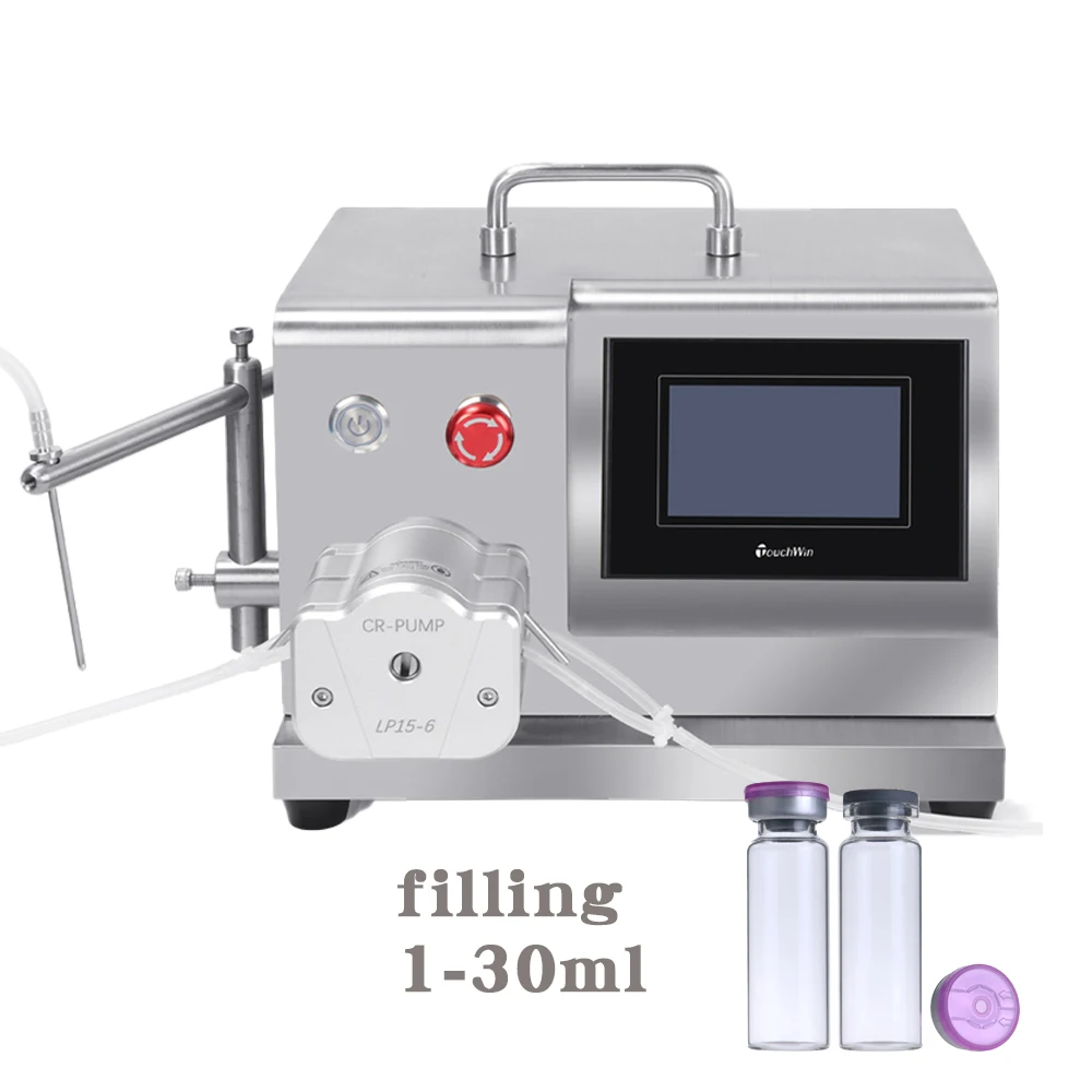 

Tabletop Single Head Liquid Filling Machine Control Small Bottle Filling Machine,tabletop Peristaltic Pump Filling Machine
