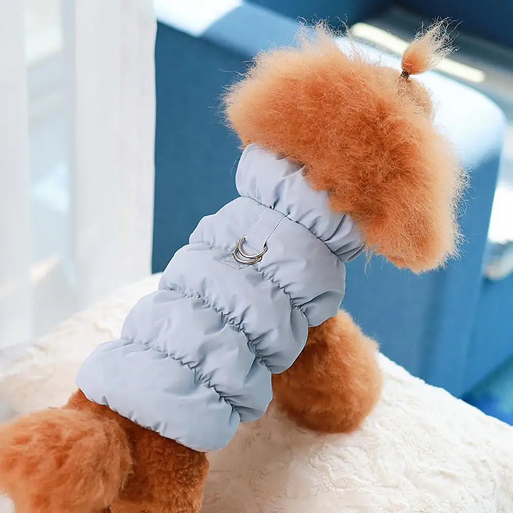

Dog Winter Coat Cold-resistant Dog Clothing Winter Dog Coat Collection Windproof Snow Jacket with D-ring for Small for Weather