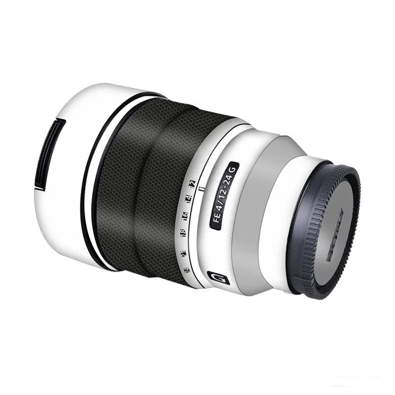 Pegatinas para lente de cámara, película protectora antiarañazos para Sony FE12-24mm F4 12-24mmF4 12-24F4 1224 4
