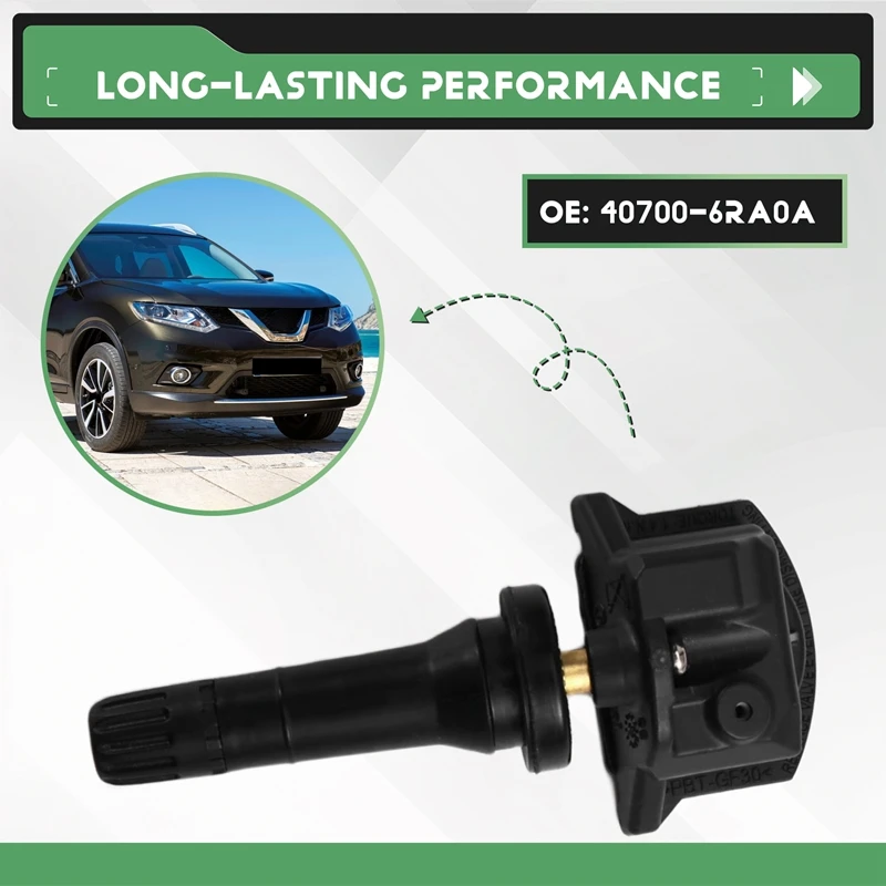 4PCS Neue Reifendruck Überwachung System TPMS Sensor Für Nissan X-Trail 315Mhz 40700-6RA0A 407006 RA0A-T45C