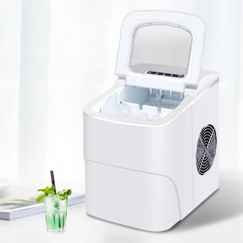 Ice Maker 15Kg/24H Bullet Type Home Shop Cafe 9 Pcs 2L Cilindrische Machine