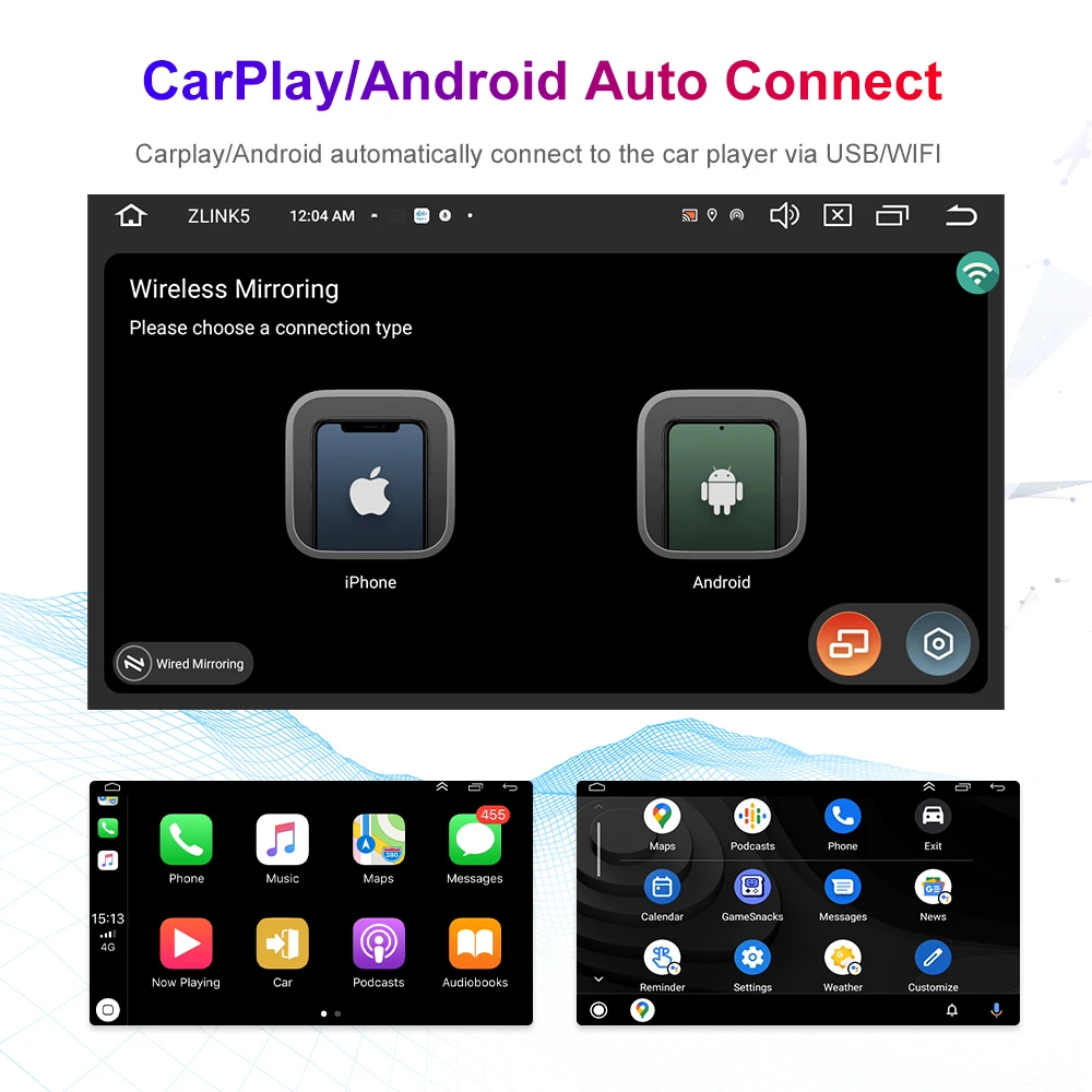 LeeKooLuu Android Car Radio 2 Din Stereo GPS Carplay Multimedia For VW / Volkswagen BORA POLO MK5 SHARAN JETTA MK4 CITI CHICO