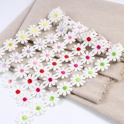 25mm 1Yard Daisy Lace Trim Flower Lace Fabric Handmade Patchwork Home regali fai da te artigianato nastro abbigliamento accessori per tessuti da cucire