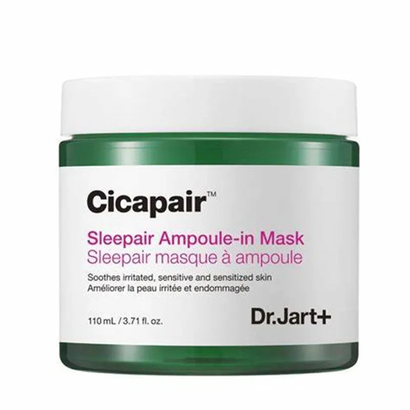 Dr. JART +-Cicapar Sleepair Ampoule-In Mask, Essence hydratante pour le visage, Blanchissant, Anti-déformable, Soins pour la peau, Cosmétiques coréens, 110ml