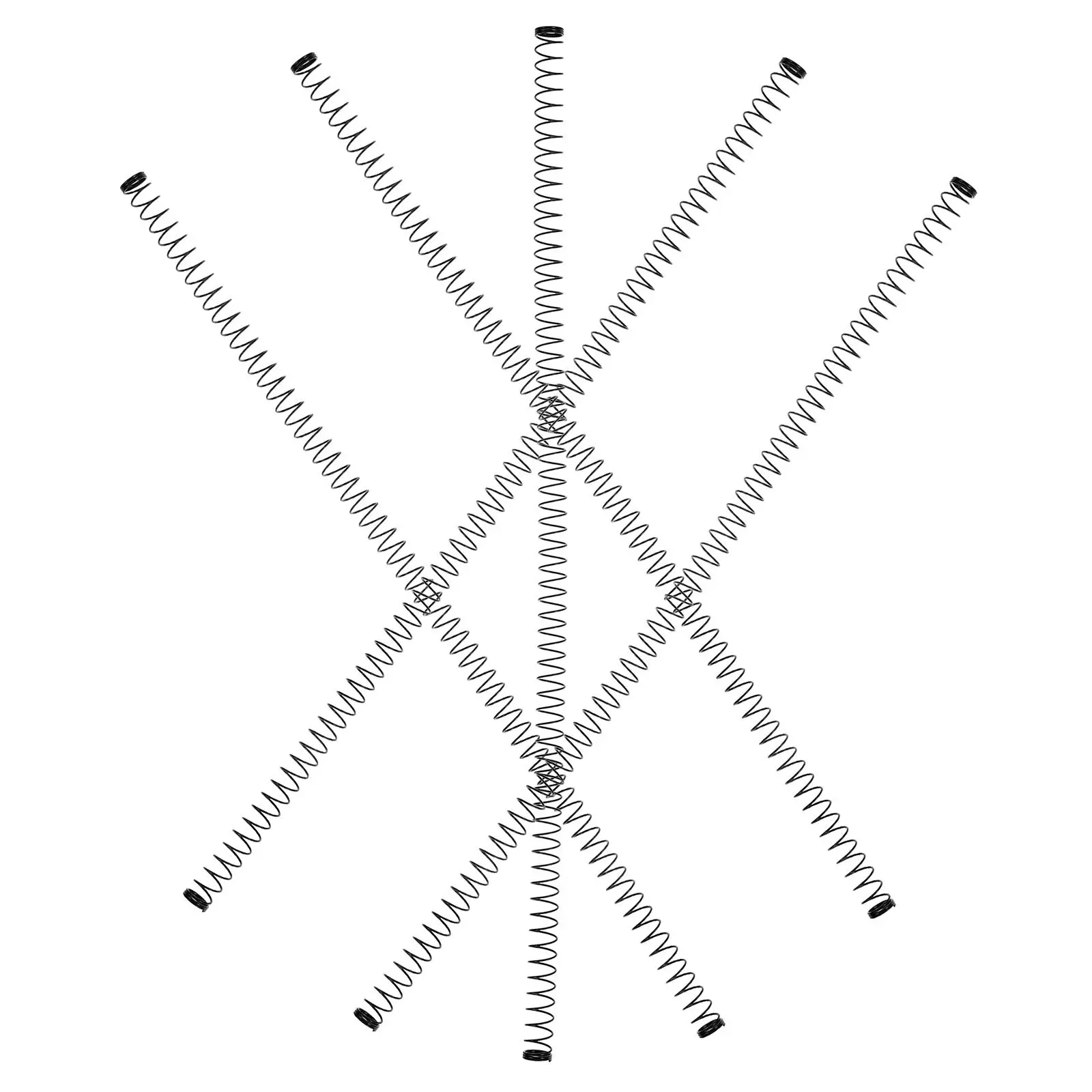 5Pcs Carbon Steel Brad Nailer Springs Replacement – Durable, Smooth Nail Drive for Consistent Performance