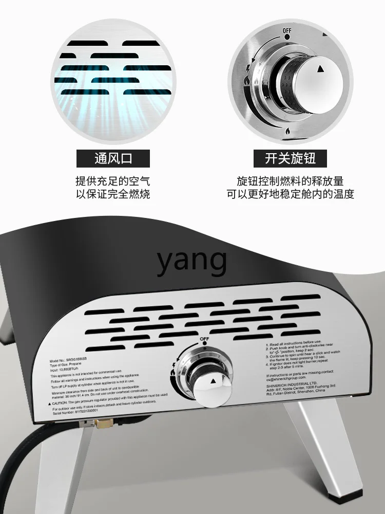 CX outdoor portable barbecue oven pizza oven household