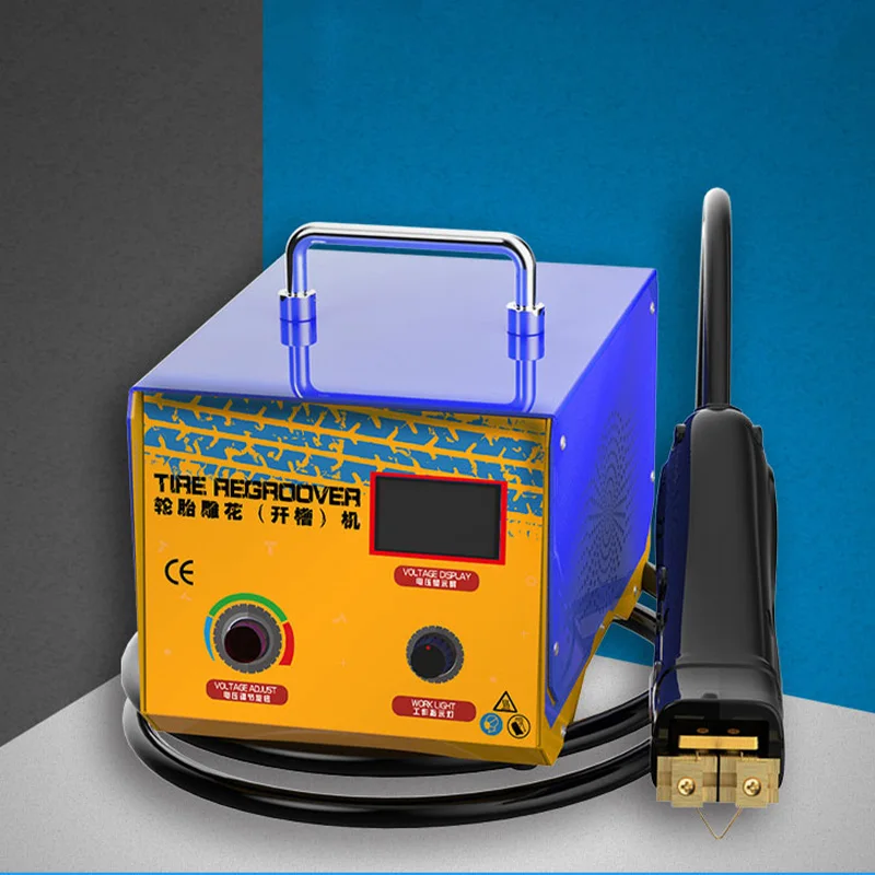 TR-1KW 1KW الإطارات الرقمية Regroover الإطارات المطاط آلة الحفر شاحنة سيارة الإطارات المطاطية الحز آلة الطاقة المطاطية الكهربائية