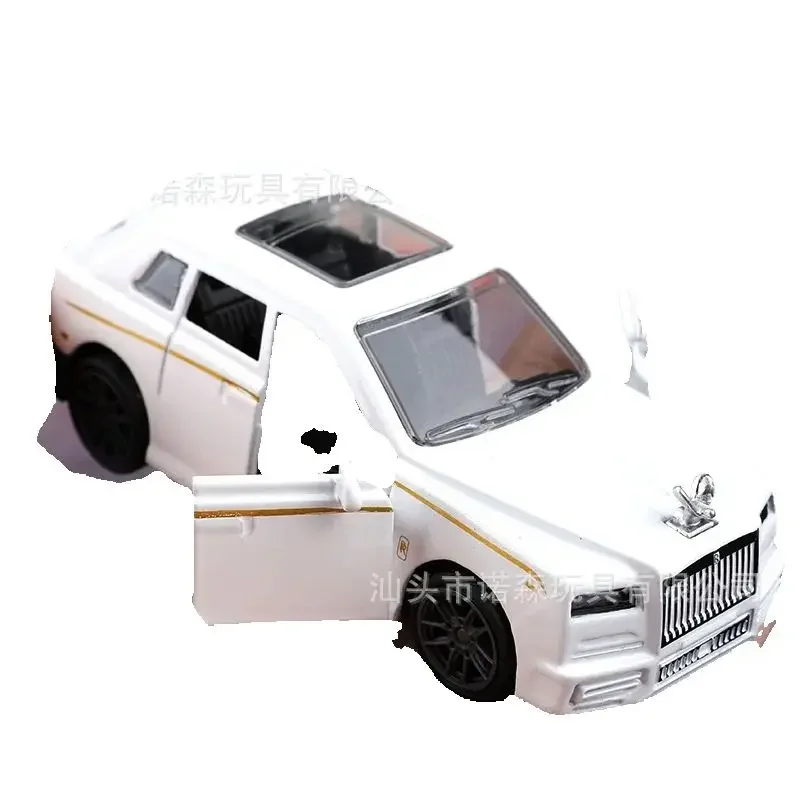 لعبة نموذج سيارة مصنوعة من خليط معدني للأولاد، سيارة سباق واقعية للأطفال، محاكاة سيارة سباق رياضية، ميزة التراجع