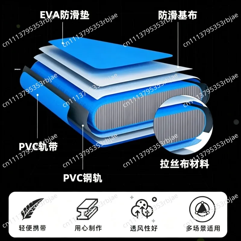 Thickened High Strength PVC Inflatable Fishing Paddle Board Multifunctional Drift SUP Board Outdoor Water Sport Equipment