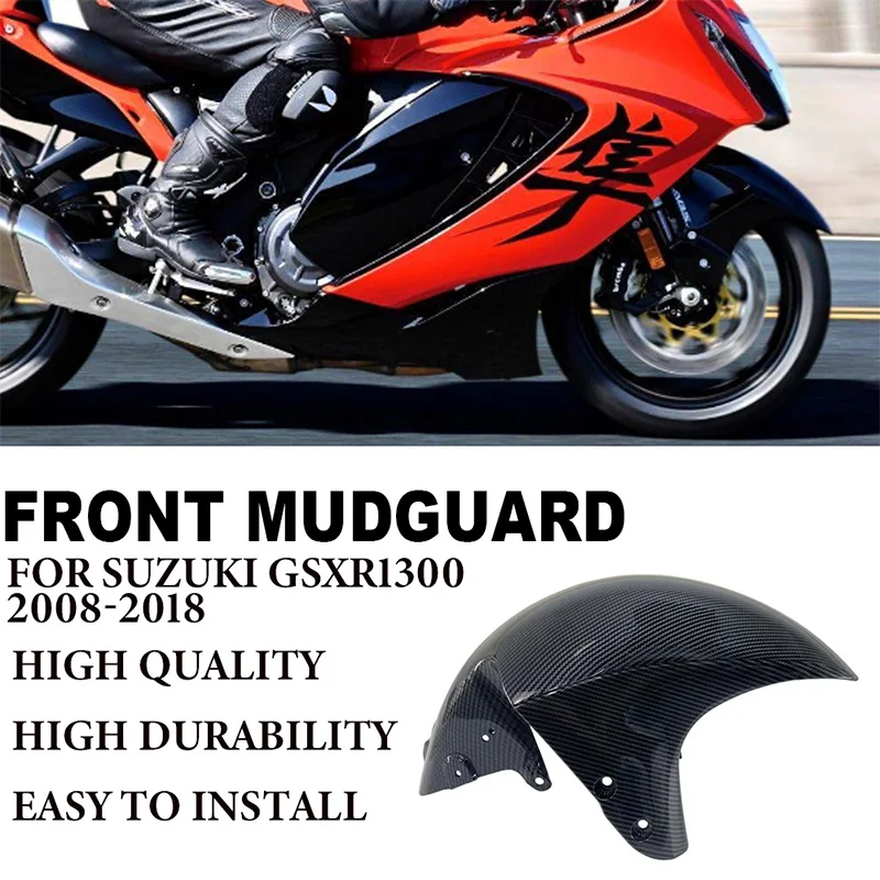 

Suitable For Suzuki GSXR1300 Hayabusa GSX-R1300 GSXR GSX R1300 2008-2018 Motorcycle Front Fender Mudguard Splash Guard Fairing