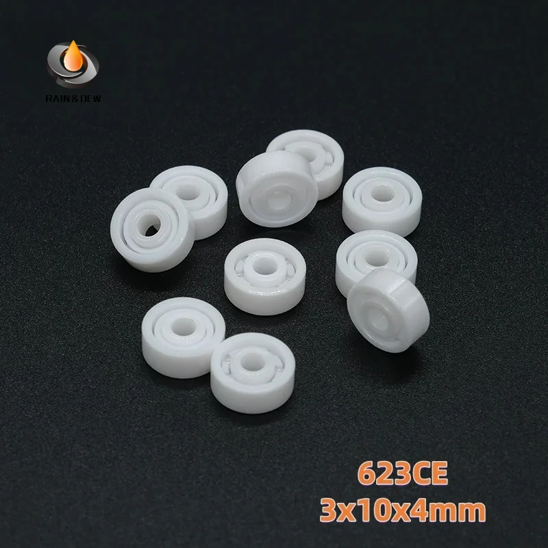 1P High-Performance Fishing Ceramic Bearings | ZrO₂ Full Ceramic, ABEC-9, Oil-Free | Models: 623CE (3x10x4), 683 (3x7x3)