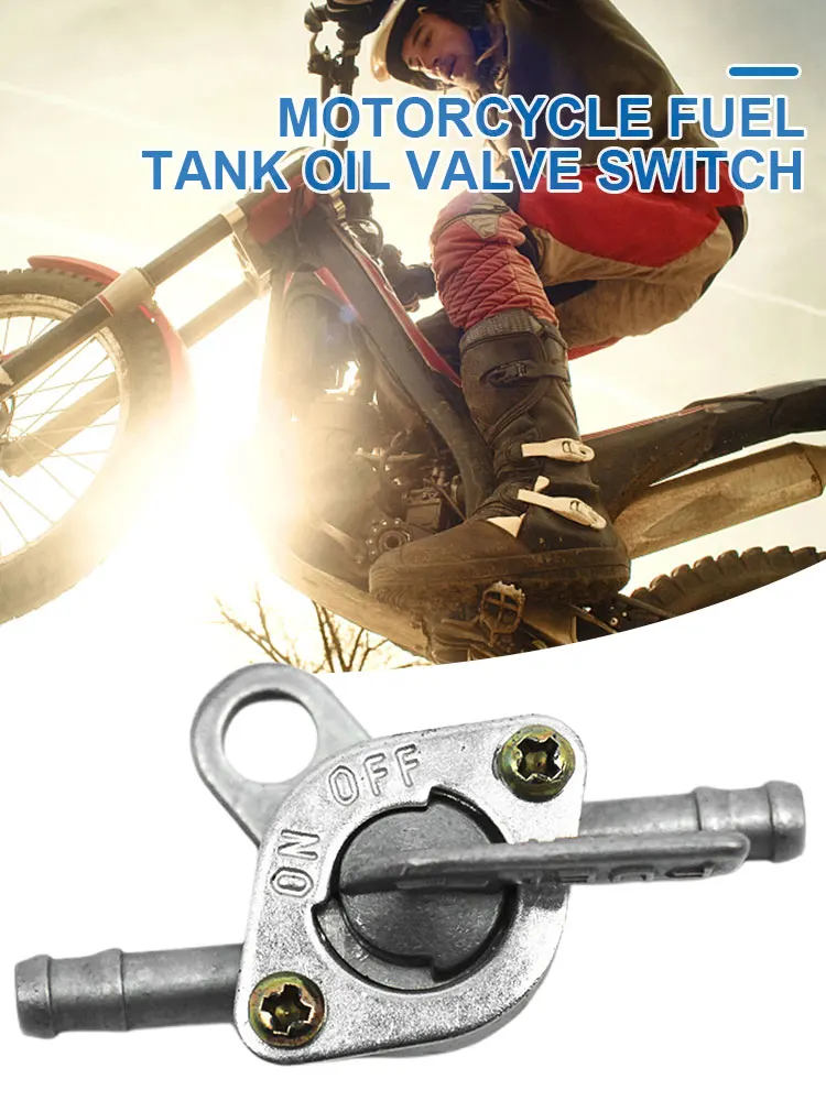 

Inline Fuel Tank Tap Valve Petcock On-Off Switch Gas Fuel Tap Switch for Motorbike Mini Auto Dirt Bike