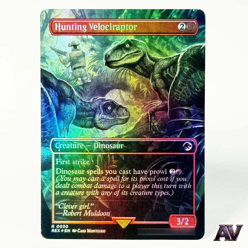 

Magical Proxy CardEllie and Alan, Paleontologists Legendary Creature Human Scientist Borderless Quality Gathering Trading Cards