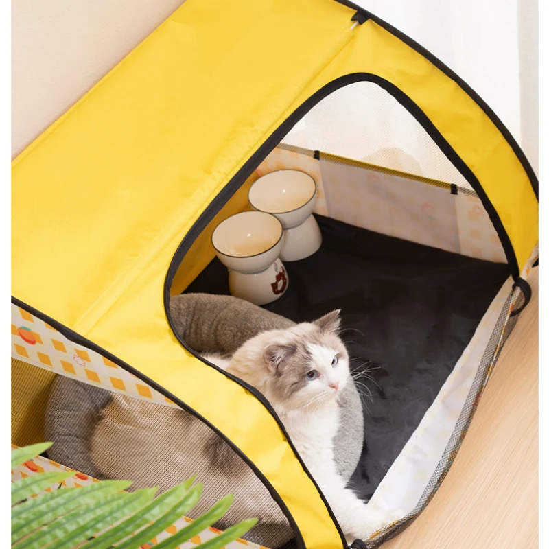 

Portable Foldable Pet Playpen Cat Delivery Room for Pet Birthing Center Crates Kennel Outdoor Indoor Cat Playpen Travel Camping