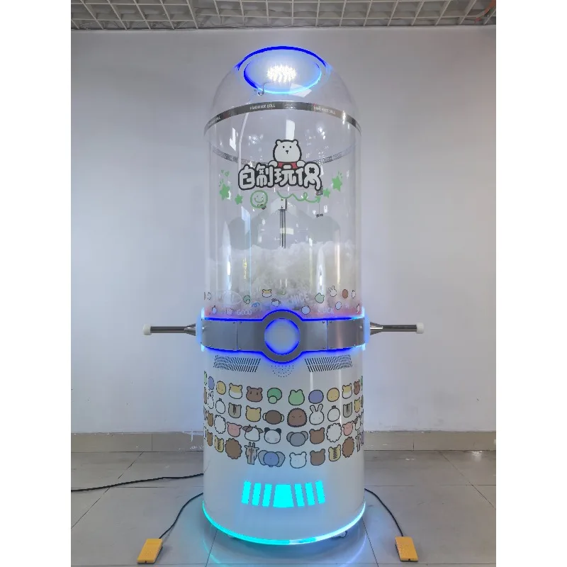 Direct Small & Medium Plush Toy & Doll Filling Machine Indoor Homemade Semi-Finished Product Plastic Vending Machine customized