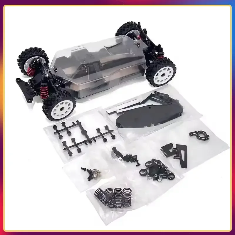 Hnr H9804 Foxhound Brushless Rally Car 1/10 Rc Modelo de Controle Remoto Elétrico Carro Off-Road 2.4ghz 4wd Adulto Crianças Brinquedos