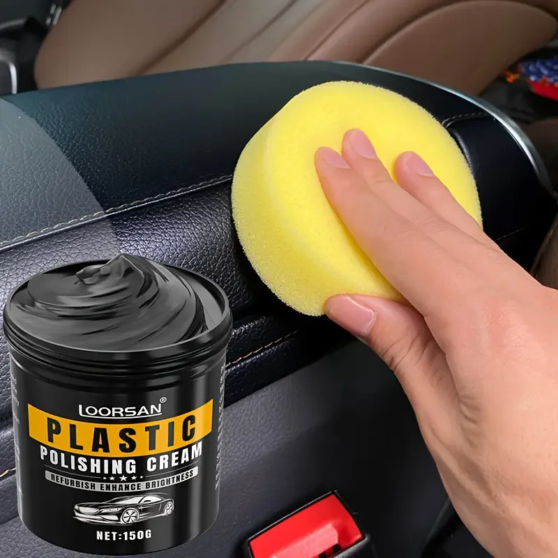 

L 20:00 крем для ремонта пластиковых салонов автомобиля - глубокий черный свет - стойкий блеск, стойкий блеск, обновленная защита,