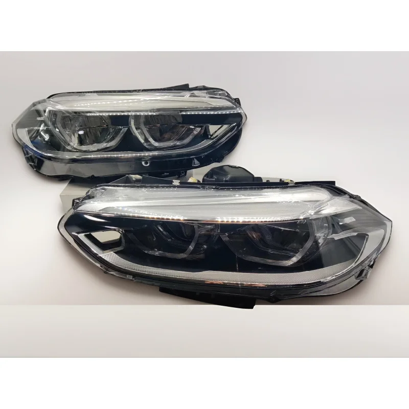 LED Headlight Assembly for BMW 1 Series F52 2016-2022 Left Right High Intensity DRL Plug and Play Three Box